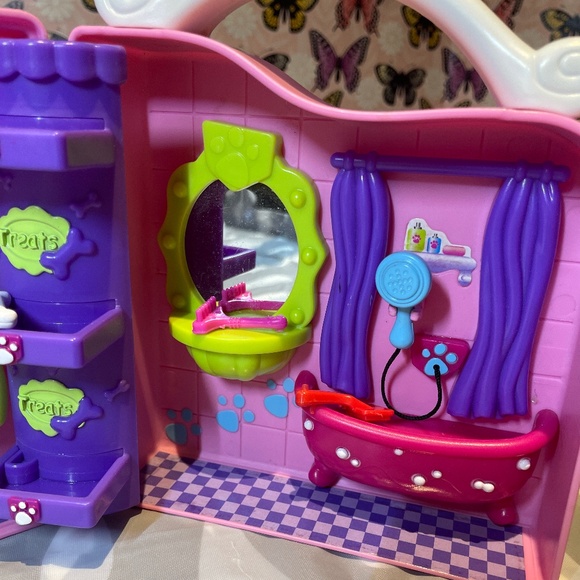 🎁2 for $15- Vintage 🦴Puppy in My Pocket 🐶Newborn Nursery play set - Picture 5 of 8